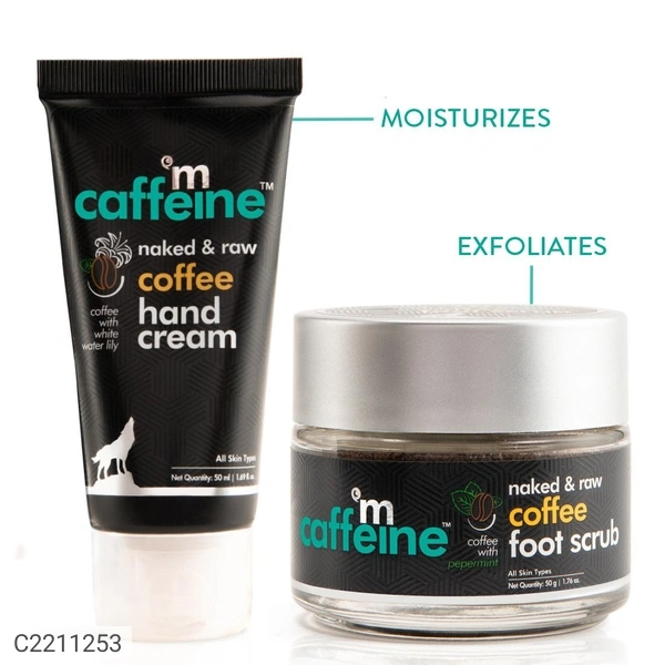 mCaffeine Coffee Hand & Foot Care - Moisturize & Hydrate(100 gm)
