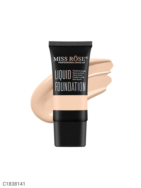 Miss Rose Matte Finish Liquid Foundation Tube 7601-009N #Beige 06