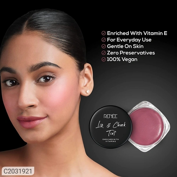 Renee RENEE Lip & Cheek Tint - Pandora Pink, 8g