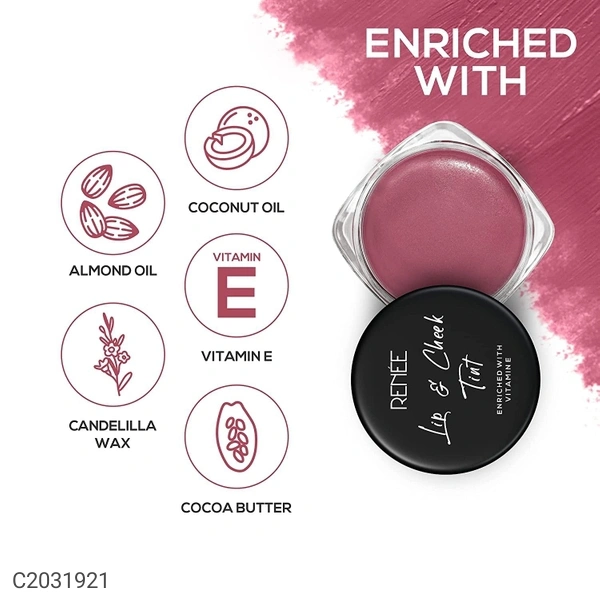 Renee RENEE Lip & Cheek Tint - Pandora Pink, 8g