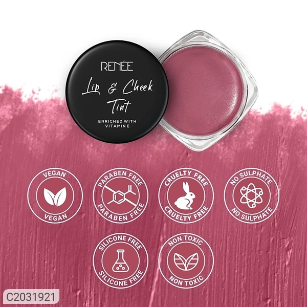 Renee RENEE Lip & Cheek Tint - Pandora Pink, 8g