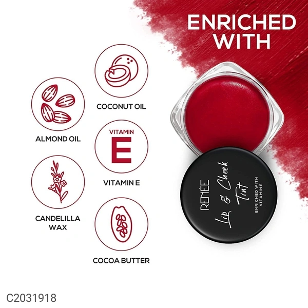 Renee RENEE Lip & Cheek Tint - Rosebud, 8g