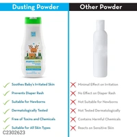 Mamaearth Dusting Powder with Organic Oatmeal & Arrowroot Powder for Babies - 300g