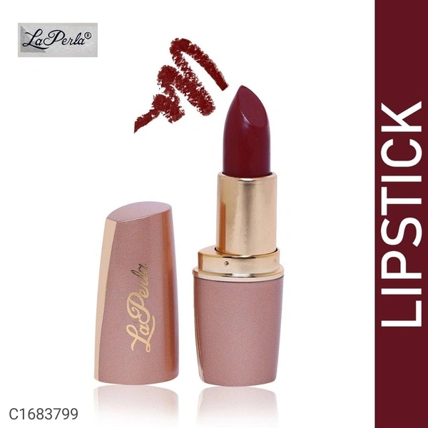 La Perla Super Stay Hot Matte Finish Women's & Girls Lipsticks-(Wine)-4.5 gm