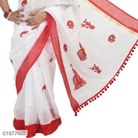 Girls Handloom Saree