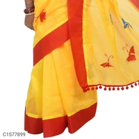 Girls Handloom Saree