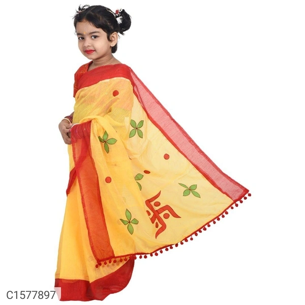 Girls Handloom Saree