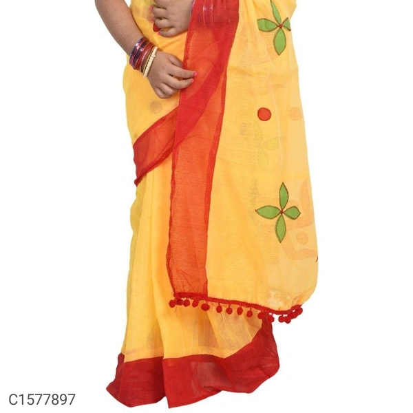 Girls Handloom Saree