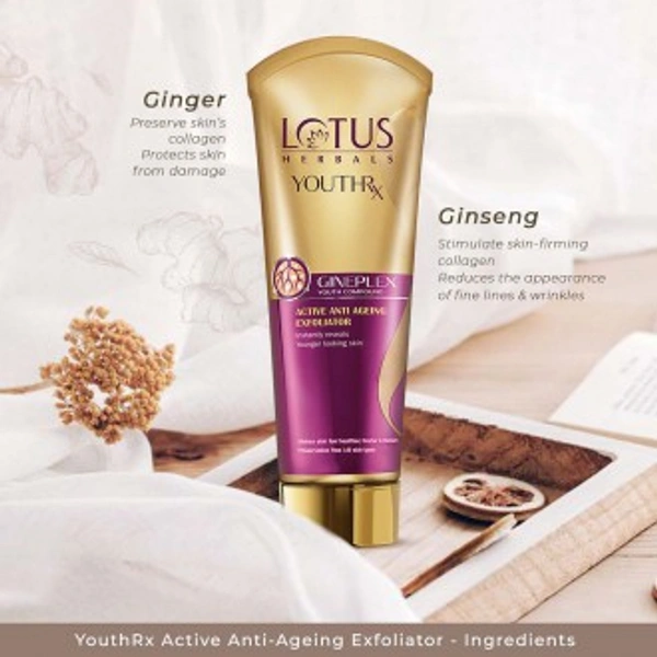 Lotus Herbals YouthRx Active Anti-ageing Exfoliator 100 g