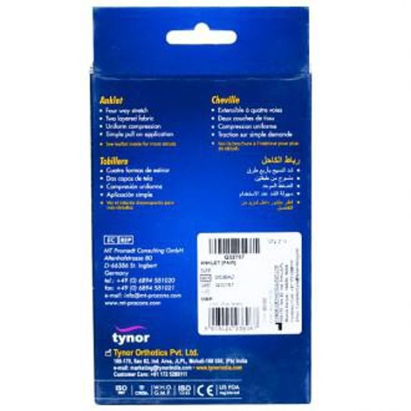 Tynor Anklet S Pack Of 2