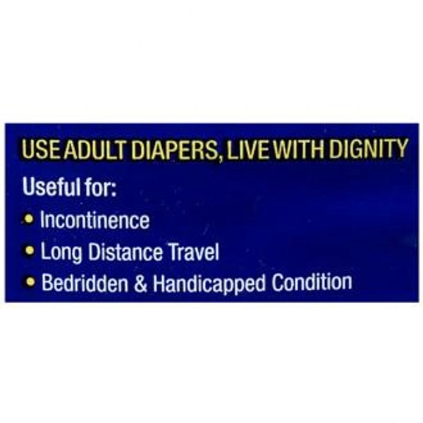Dignity Magna Adult Diapers M Pack Of 10