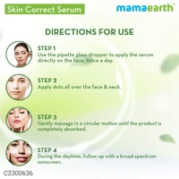 Mamaearth Skin Correct Face Serum with Niacinamide and Ginger Extract for Acne Marks & Scars - 30 ml