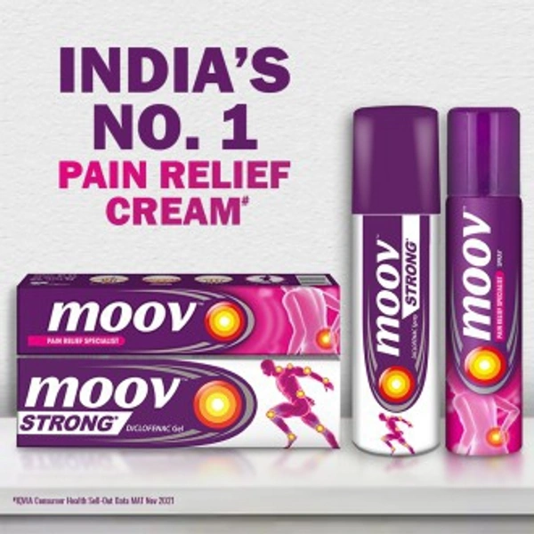 Moov Instant Pain Relief Cream - 50g