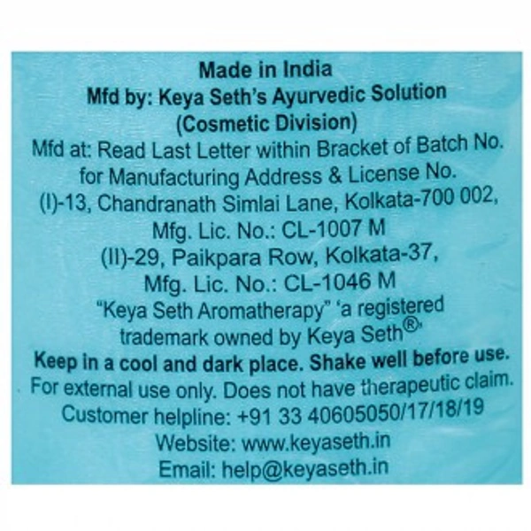Keya Seth Aromatherapy Root Active Hair Vitalizer 100 ml