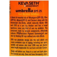 Keya Seth Aromatherapy Umbrella PA++ SPF 25 Sunscreen Solution 100 ml