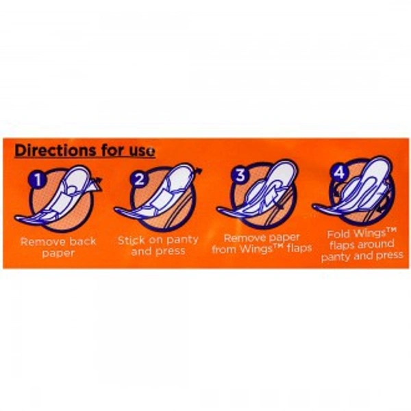 Whisper Choice Extra Long XL With Wings Sanitary Pads Pack Of 6