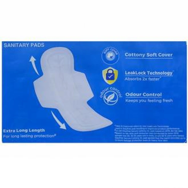 Stayfree Secure Cottony Soft XL Wings Sanitary Pads Pack Of 20