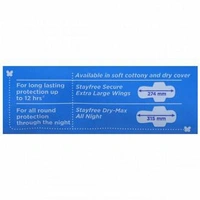 Stayfree Secure Cottony Soft XL Wings Sanitary Pads Pack Of 20