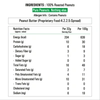 My Fitness Peanut Butter Natural Crunchy (1250g)