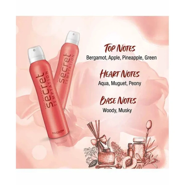 Secret Temptation Passion Body Deodorant 150 ml