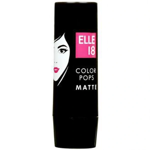 Elle 18 Color Pops Matte Lipstick W13 Grape Riot 4.3 g
