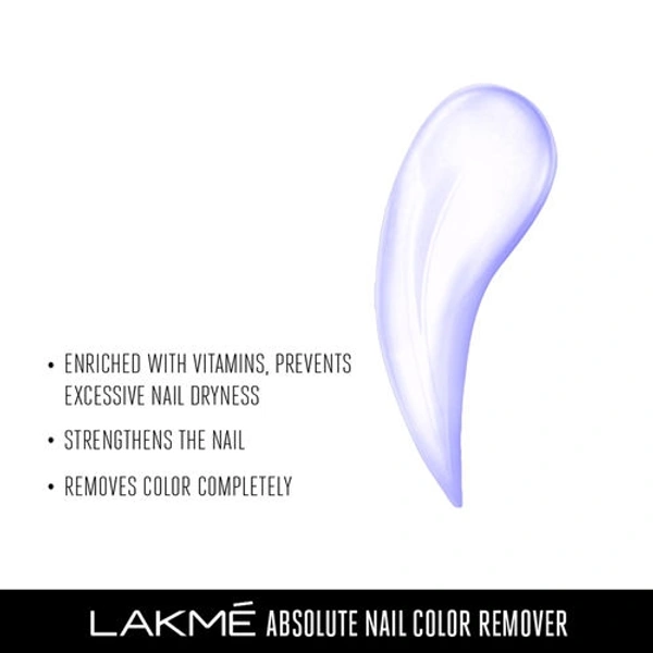 Lakme Nail Color Remover With Vitamin E 27 ml