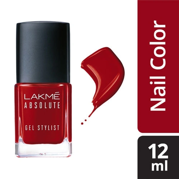 Lakme Absolute Gel Stylist Nail Color 17 Fireside 12 ml