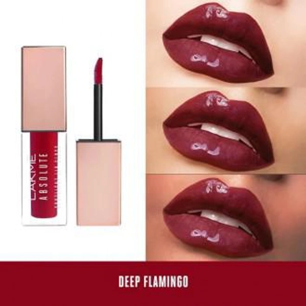 Lakme Absolute Spotlight Lip Gloss Deep Flamingo 4 g