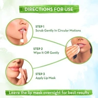 Mamaearth Vitamin C 100% Natural Lip Care Kit with Lip Scrub & Lip Mask 2 x 45 g