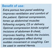 Accuhealth Abdominal Belt 20 cm Width M