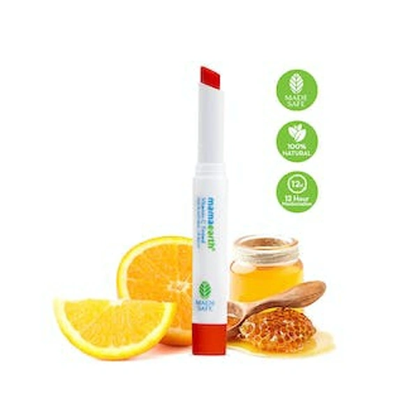 Mamaearth Cherry Tinted 100% Natural Lip Balm with Cherry & Coconut Oil 2.0 g