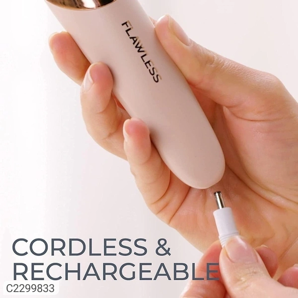Vishou VISHOU Finishing Touch Flawless Pedi Electronic Tool File and Callus Remover Pedicure | Cordless Rechargeable Polishing Wand with 2 Roller Heads & USB Cable for Clean, Smooth and Shiny