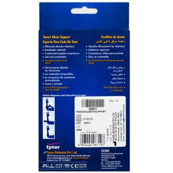 Tynor Tennis Elbow Support - L
