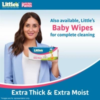 Littles Comfy Baby Pants M (7-12 Kgs) Pack Of 32 - M