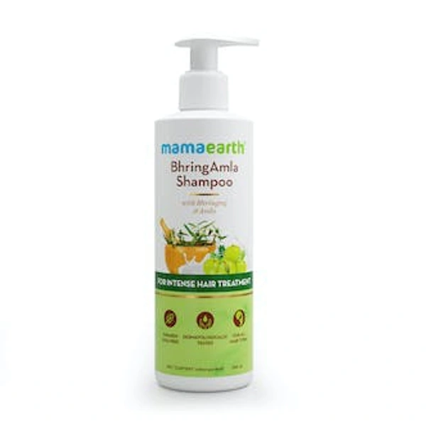 Mamaearth BhringAmla Shampoo for Intense Hair Treatment 250 ml - 250ml