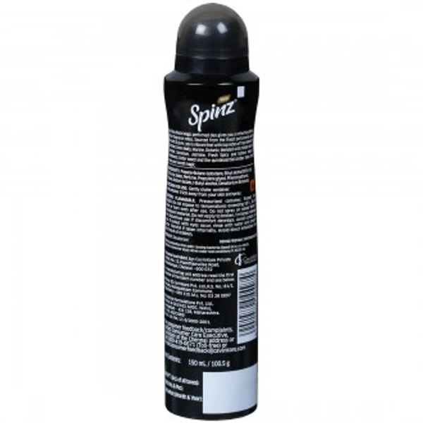 Spinz Black Magic Perfumed Deo 150 ml