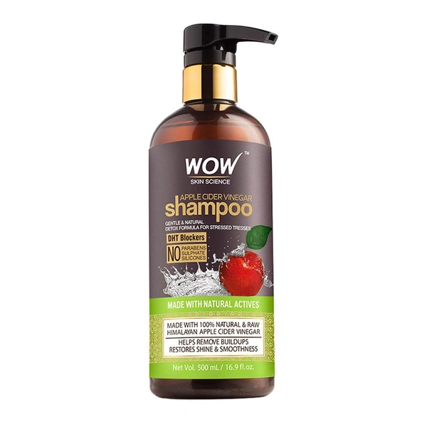 Wow Skin Science Apple Cider Vinegar Shampoo 500 ml - 500 ml