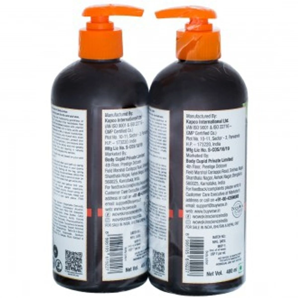 Wow Skin Science Vitamin C Body Lotion Medium Hydration (Buy 1 Get 1 Free) 2 x 400 ml