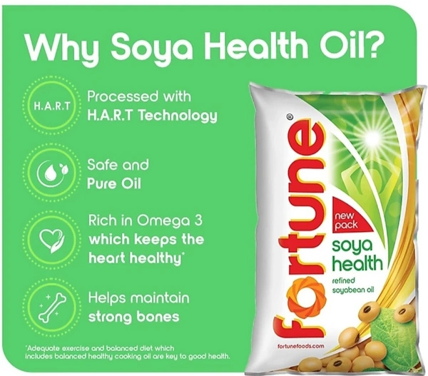 Fortune Soya Refined Oil - 1L