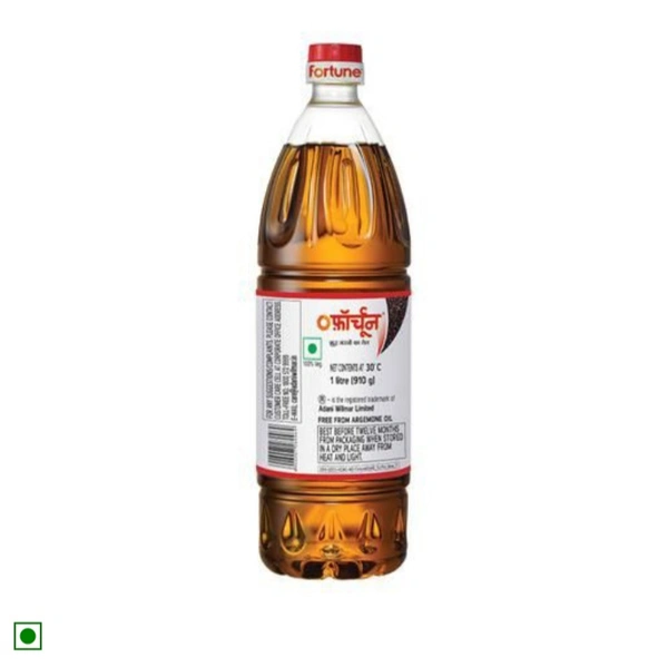 Fortune Premium Kachi Ghani Pure Mustard Oil - 1L