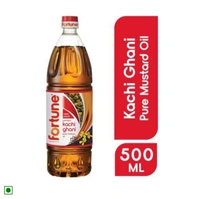 Fortune Premium Kachi Ghani Pure Mustard Oil - 500ml