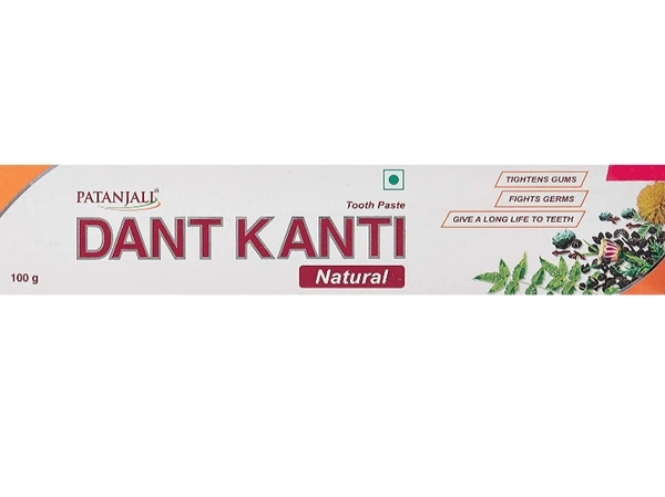 Patanjali Dantkanti Natural Toothpaste - 100g, 08/2024