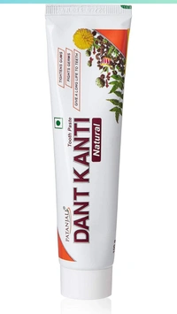 Patanjali Dantkanti Natural Toothpaste - 100g, 08/2024