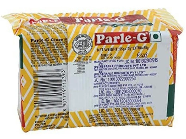 Parle G Biscuits - 6×50g