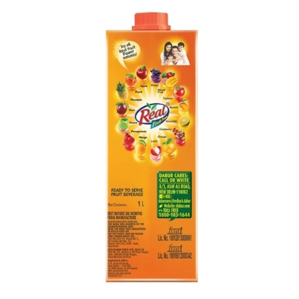 Real Mix Fruts Masala Juce - 1L