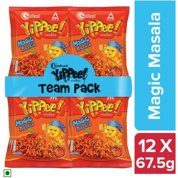 Sunfeast Yippee Noodles - 04/2023, 12×65g