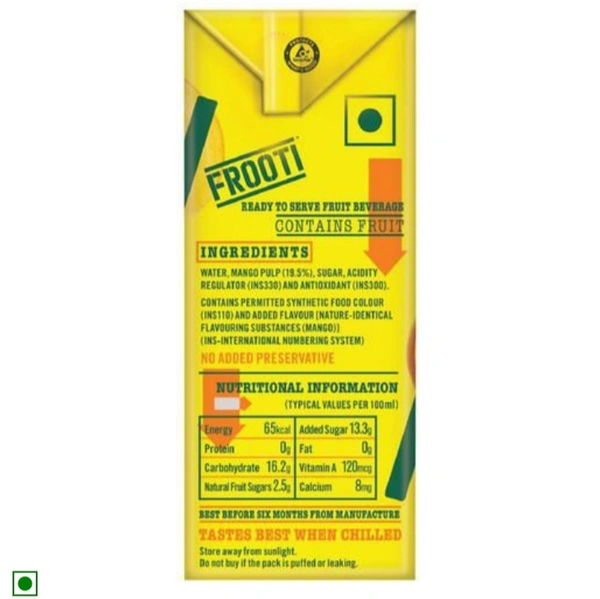 Parle Agro Frooti - 50×150ml