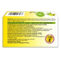 Godrej No.1 Lime & Aloe Vera - 5×100gm