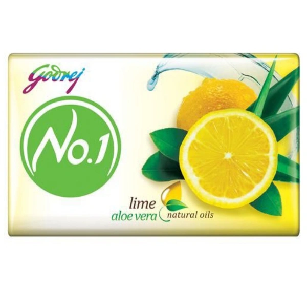 Godrej No.1 Lime & Aloe Vera - 5×100gm