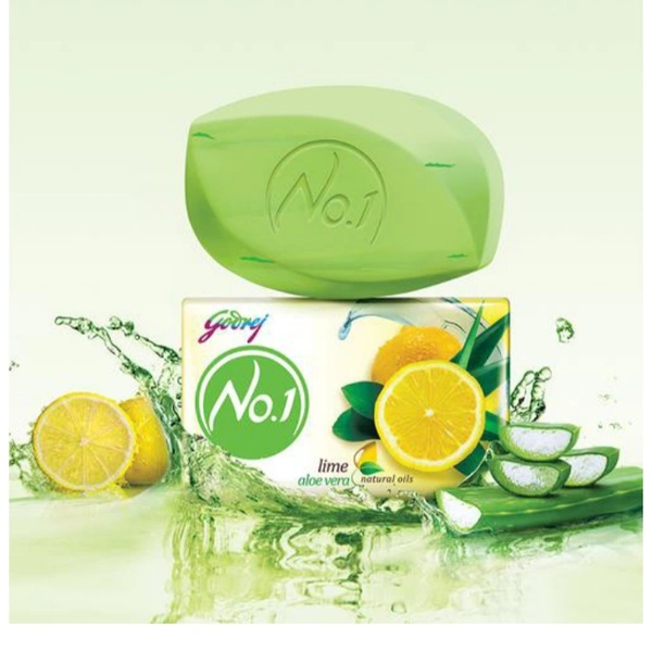 Godrej No.1 Lime & Aloe Vera - 4×150